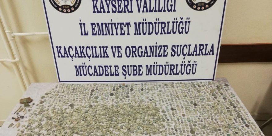 Polisin operasyonunda adeta hazine ele geçirildi