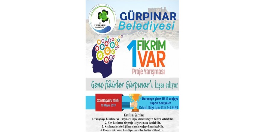 Gürpınar’da “Genç Fikirler Gürpınar’ı İnşa Ediyor” proje yarışması