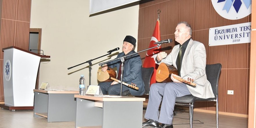 Aşıklık geleneği ETÜ’de sürdürüldü