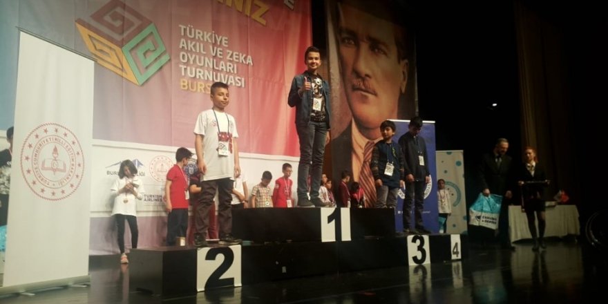 Akıl ve Zeka Oyunları Şampiyonası’nda Mersinli öğrencilerin başarısı