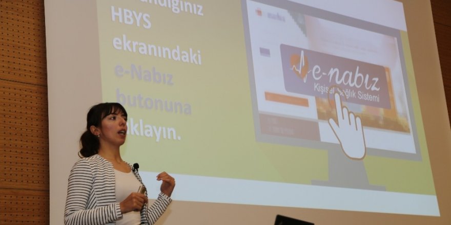 Sağlık Müdürlüğü ‘E-Nabız Eğitimi’ verdi