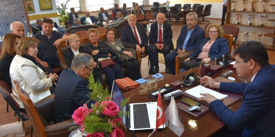 Nazilli Kent Konseyi’nden Başkan Özcan’a ziyaret