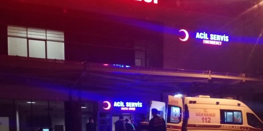 Tüfekle kendini yaralayan kişi tedavi altına alındı