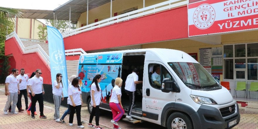 Kahramanmaraş’ta "Alo Spor" hizmete girdi
