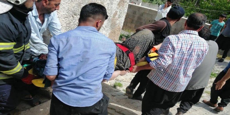 Gaziantep’te ev çöktü: 1 yaralı