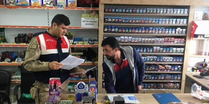 Jandarmadan ’Türkiye duman’ uygulaması: 3 gözaltı