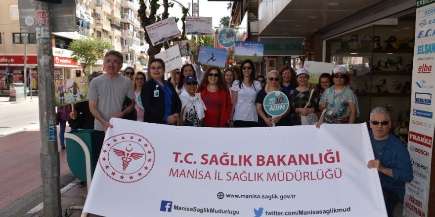 Manisalılar sağlık için hareket ediyor