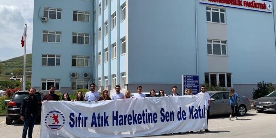 Sıfır atık liderleri OMÜ için sahadalar