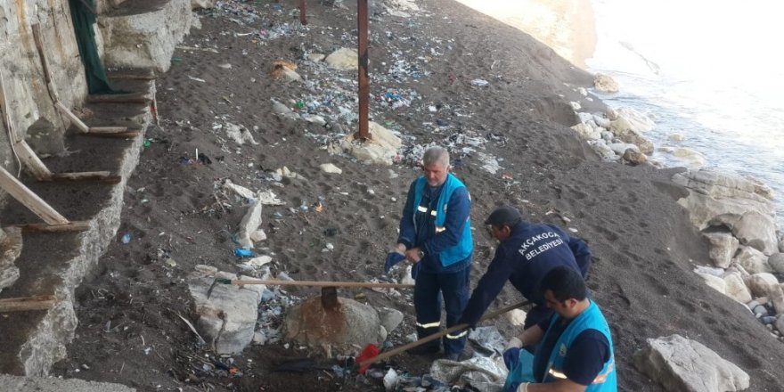 Akçakoca’da sahiller yaza hazırlanıyor