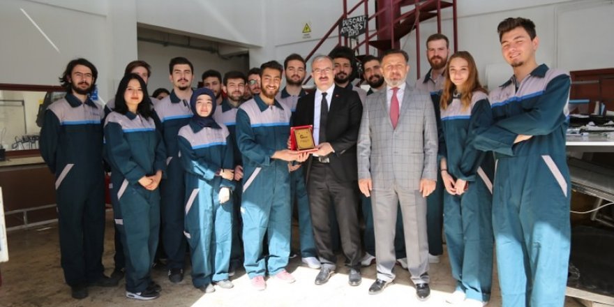 Vali Ömer Toraman DPÜ’yü ziyaret etti