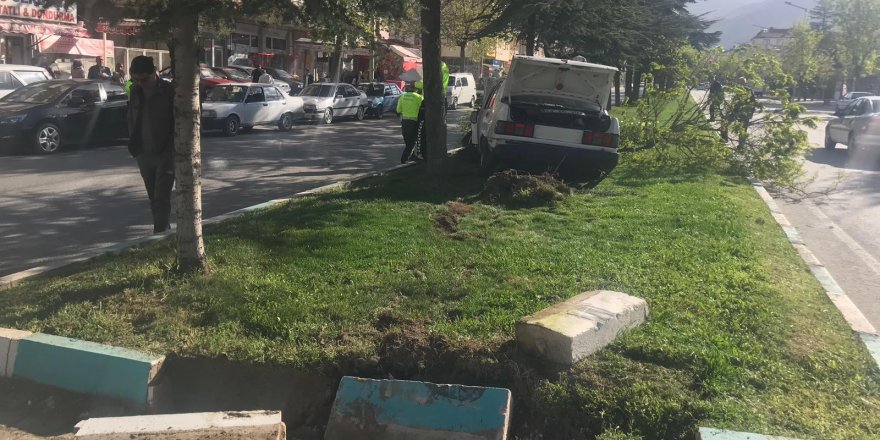 Konya'da trafik kazası: 1 yaralı