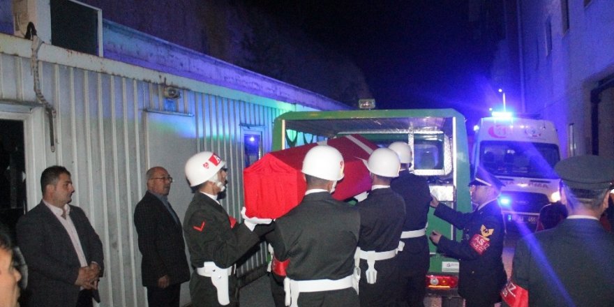 Şehidin cenazesi Çankırı’da