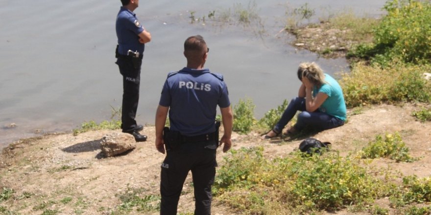 Nişanlısıyla tartıştı kendini göle attı