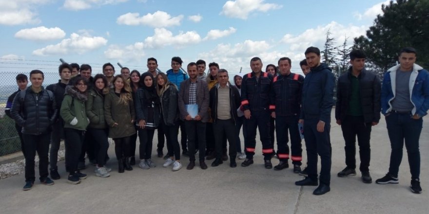Lise öğrencilerinden çatalca RES’e ziyaret