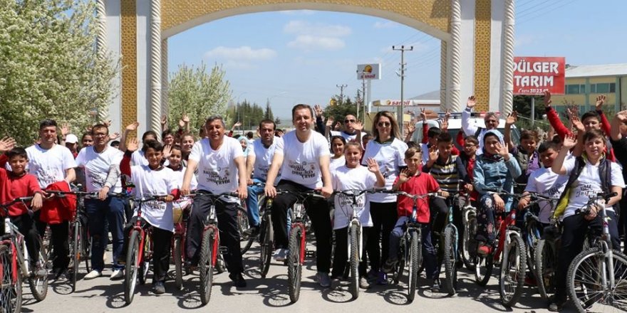 Altıntaş’ta ’Sağlık için pedal çevir’ etkinliği