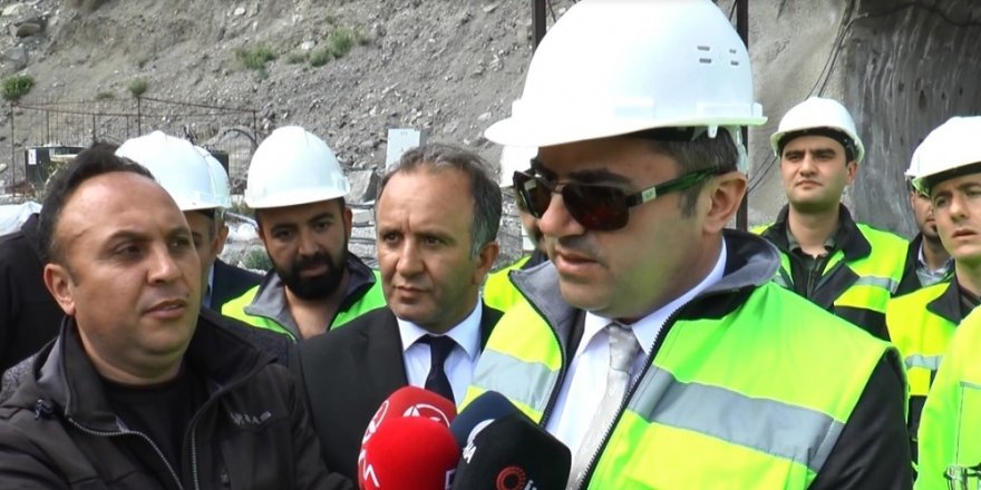 Vali Memiş Pirinkayalar Tüneli’nde incelemede bulundu