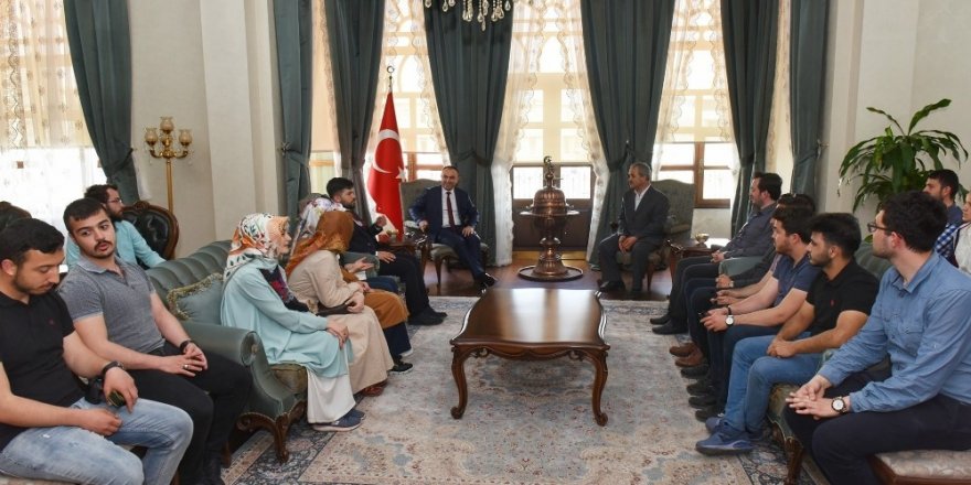 “Gençler Kültür Kervanında” kapsamında öğrenciler Kilis’e geldi