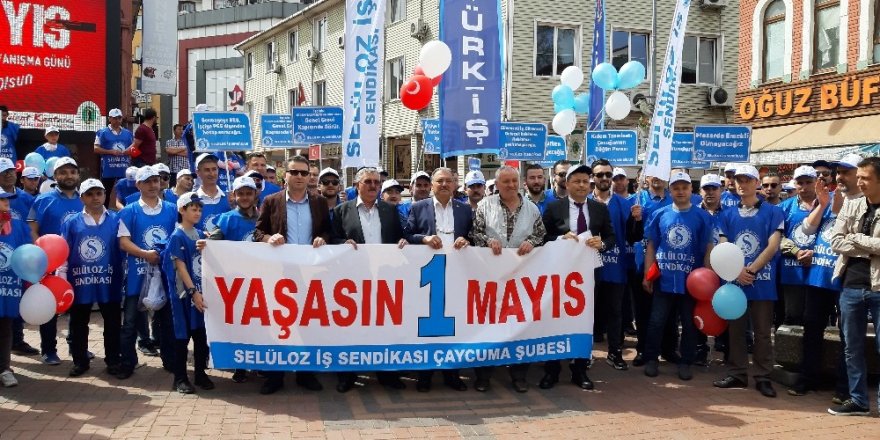 Çaycuma ’da 1 Mayıs Emek ve Dayanışma Günü
