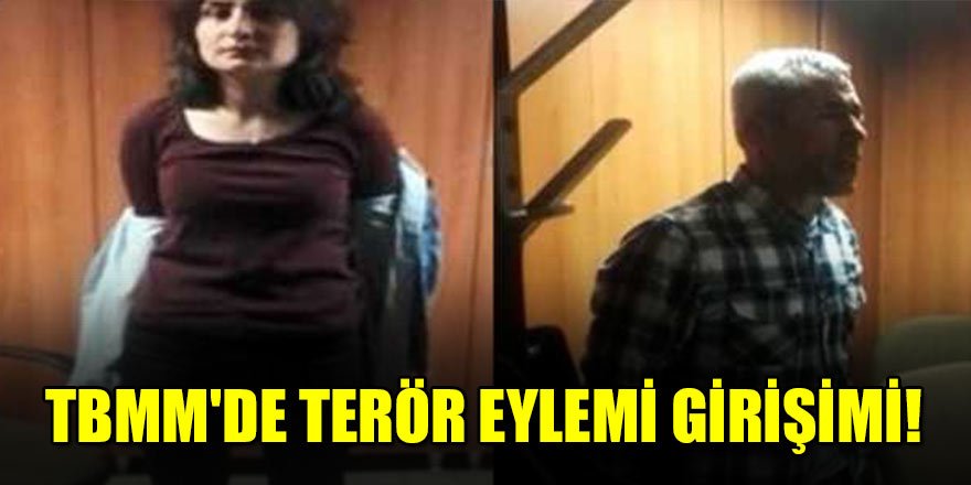 TBMM'de terör eylemi girişimi!