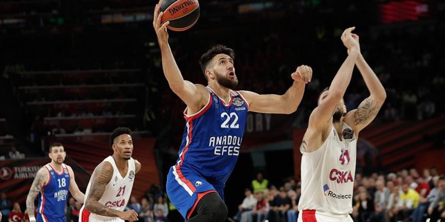 Anadolu Efes, THY Avrupa Ligi'nde ikinci oldu