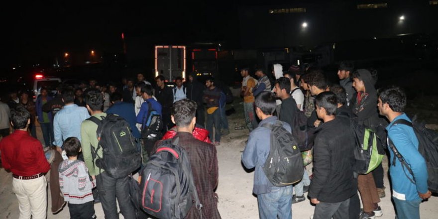 Adana'da 50 kaçak göçmen yakalandı