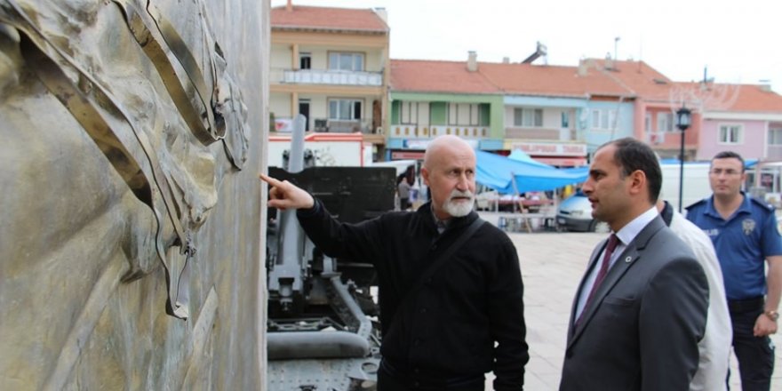 Kurtuluş Savaşı’nın simgesi heykellere bakım ve temizlik çalışması