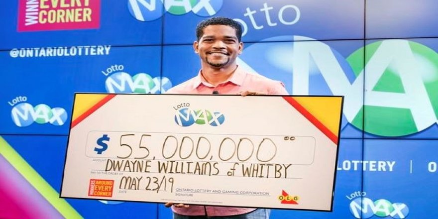 Lotto Max çekilişinde 55 milyon dolar kazandı