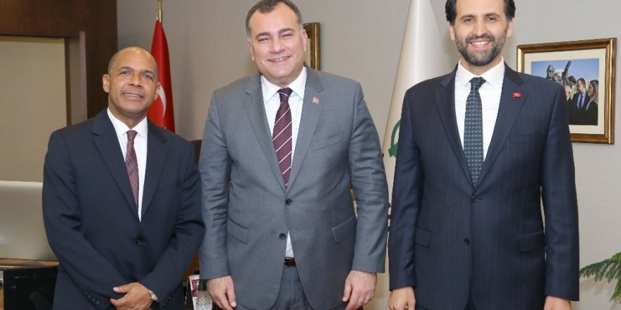 Küba Büyükelçisi Taşdelen’i ziyaret etti