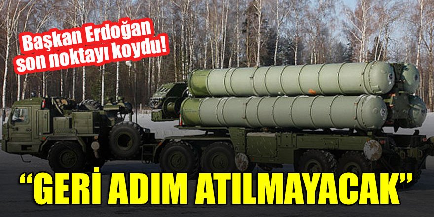 Başkan Erdoğan son noktayı koydu! “Geri adım atılmayacak”