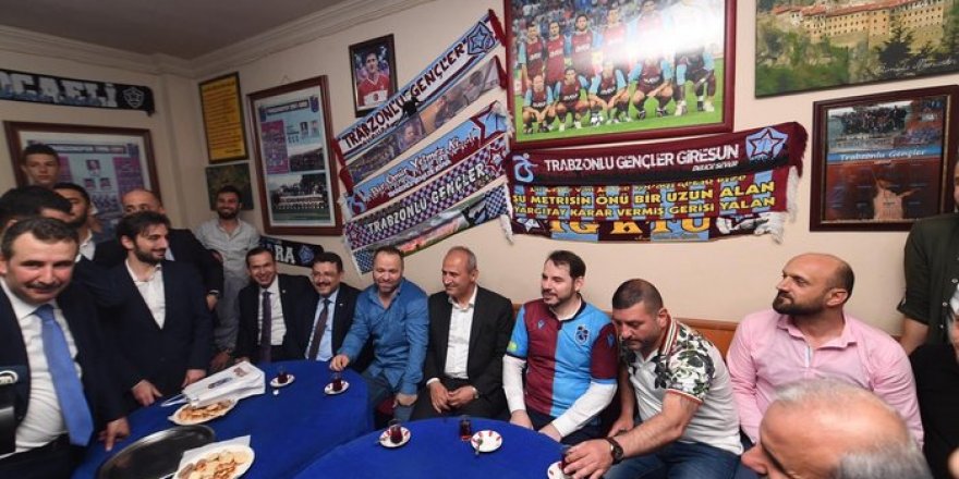 Bakanlar Albayrak ve Turhan Trabzon'da