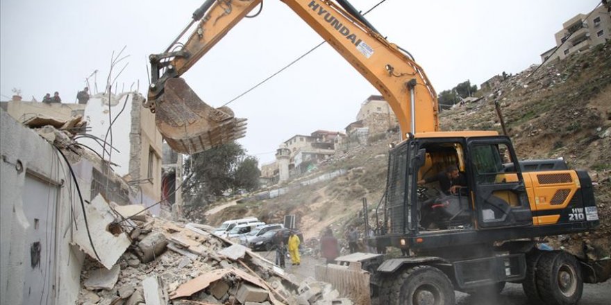 İsrail'in Batı Şeria ve Doğu Kudüs'teki yıkımları devam ediyor