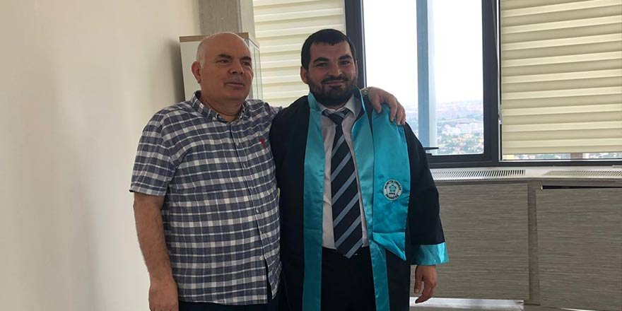 Senan Kazımoğlu yüksek lisansını tamamladı