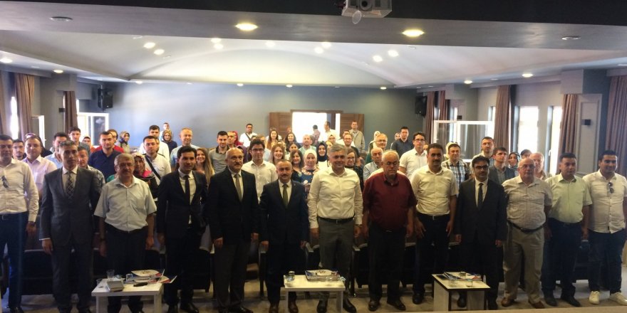 Bozkır'da "Eğitim Liderliği" semineri verildi
