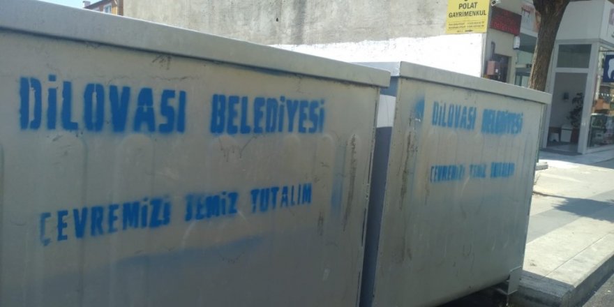 Dilovası’nda çöp konteynerleri değişti