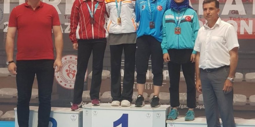 Şahinbeyli sporcu, milli takım yolunda