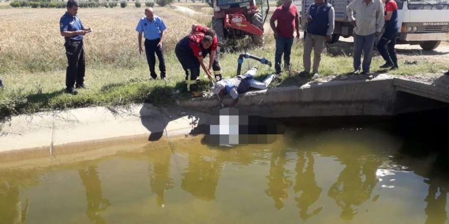 Denizli’de sulama kanalında ceset bulundu