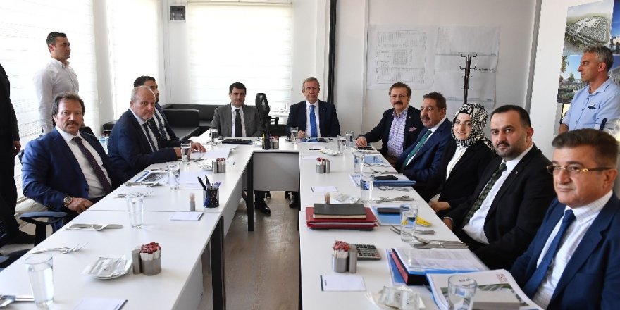Ankara Uluslararası Fuar Alanı inşaatı tam gaz devam ediyor