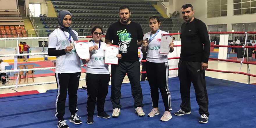 Türkiye Şampiyonasında Meram Belediyespor rüzgârı esti