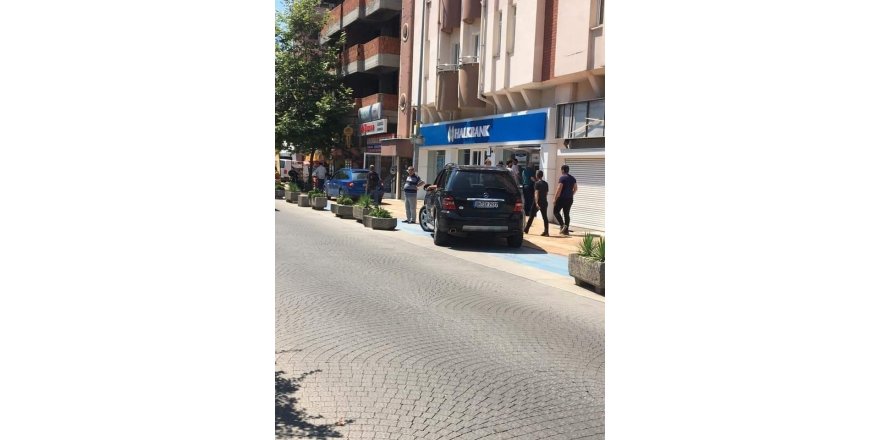 Trafik kurallarına uymayan sürücüye tepki
