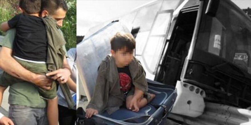 Köprüde otobüs kazası: 5 yaralı