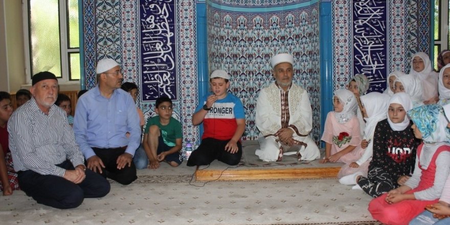 Erzincan’da Cami, Çocuk ve Aile Buluşması programı düzenlendi
