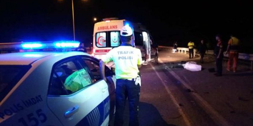 Lastik değiştirirken TIR çarptı: 2 ölü, 1 ağır yaralı