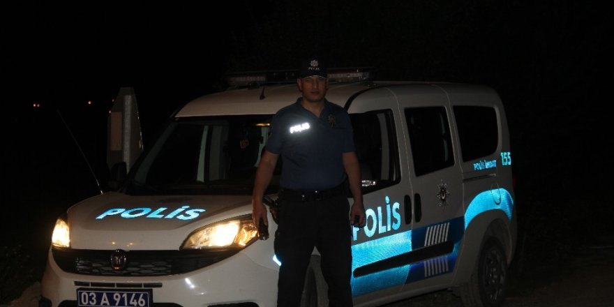Şuhut’ta Trafik ve Asayiş ekiplerinden yol denetimi