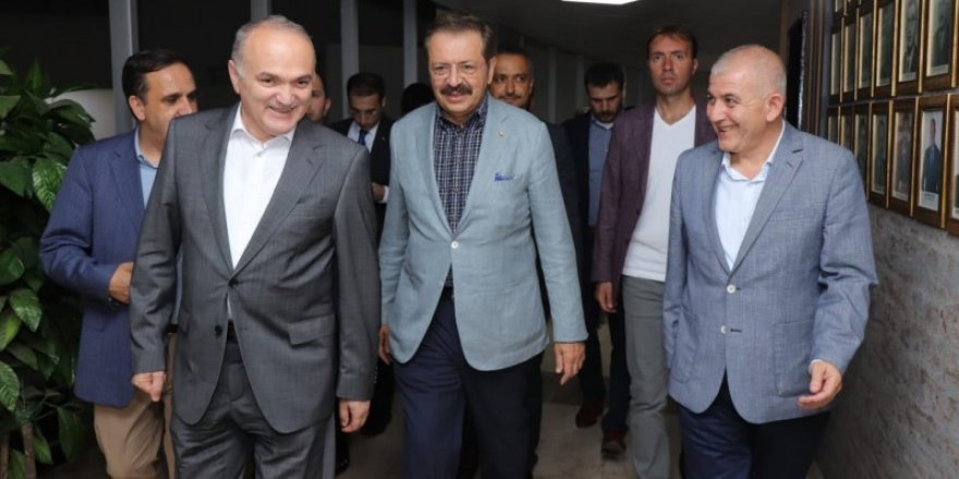 Hisarcıkloğlu’ndan Başkan Özlü’ye ziyaret
