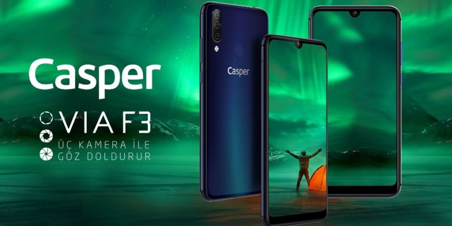 Casper’dan yeni telefon: Casper VIA F3