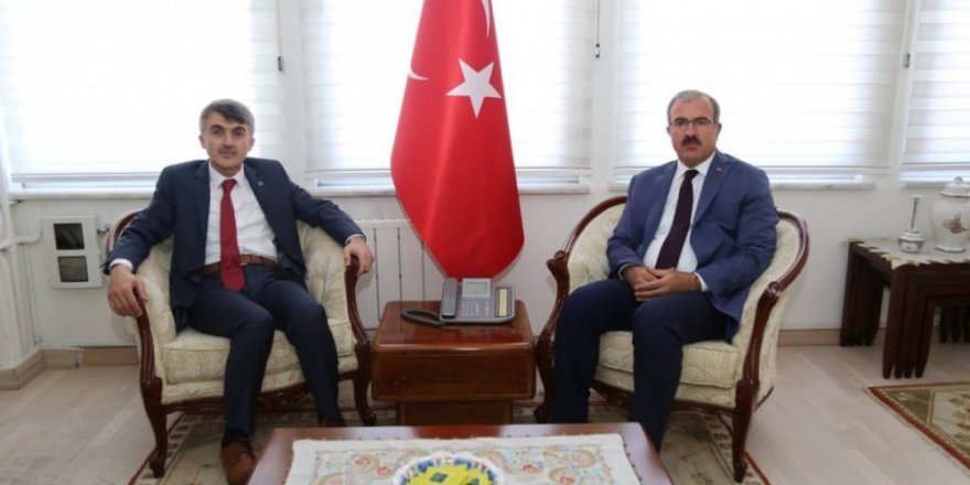 Rektör Kazım Uysal’dan, Vali Toraman’a nezaket ziyareti