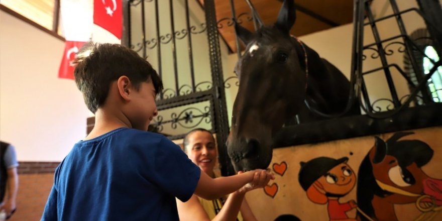 Atlı Eğitim Merkezi ile hayvan sevgisi aşılanıyor