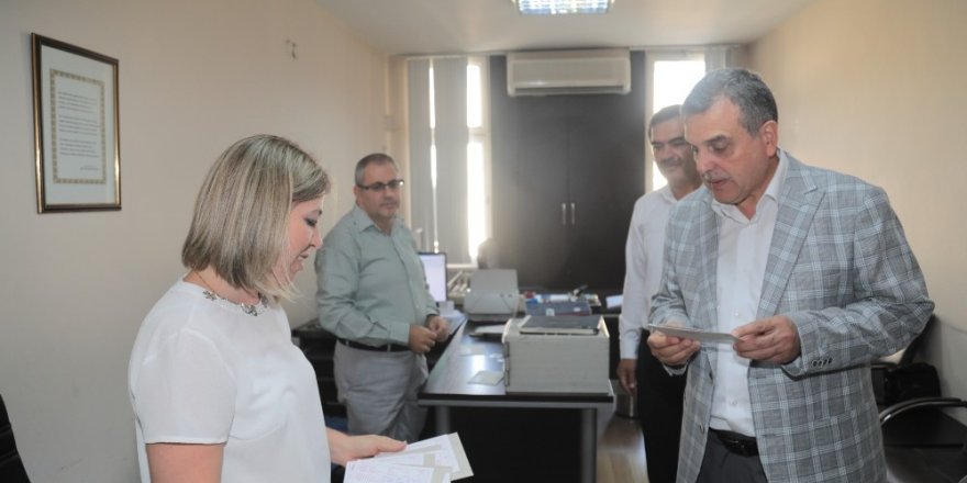 Beyazgül personelleri denetledi