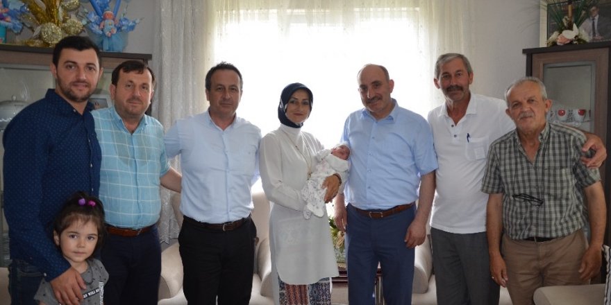 Başkan Kılıç’tan ‘Hoş geldin Bebek’ ziyaretleri devam ediyor