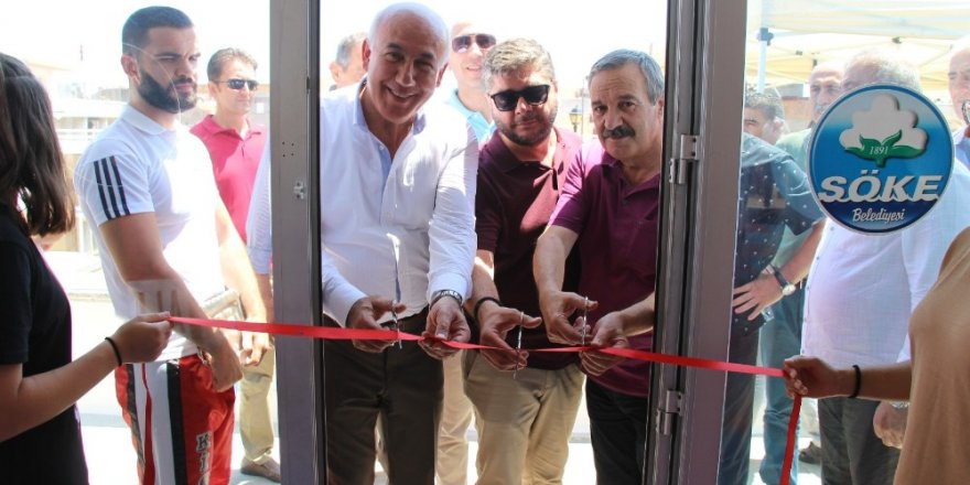 Söke Belediyesi Spor Salonu hizmete girdi